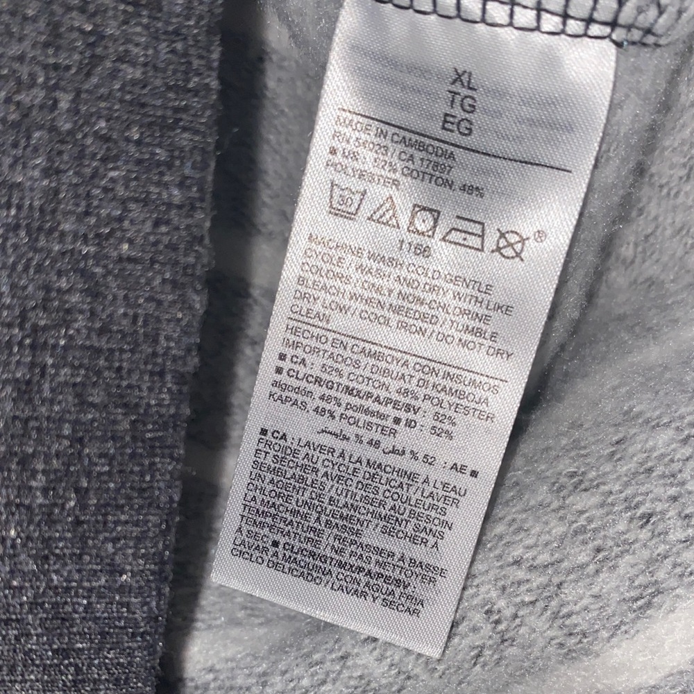 Old Navy • Grey and White • Striped • Crewneck - Picture 3 of 6